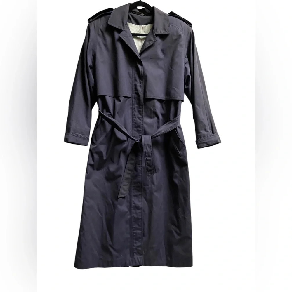 Classic Black Trench Coat